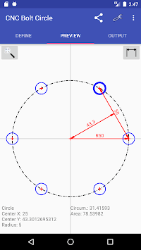 CNC Bolt Circle for PC screenshot 2