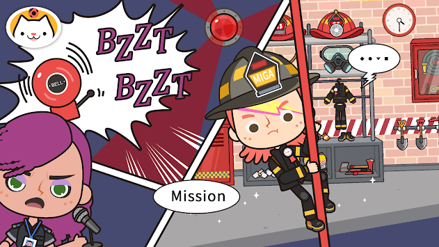 Miga Town: My Fire Station for PC screenshot 1