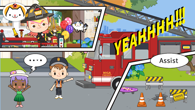 Miga Town: My Fire Station for PC screenshot 2