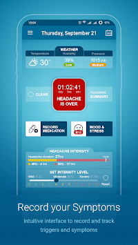 Migraine Monitor for PC screenshot 3