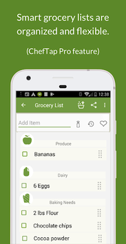 ChefTap Recipes & Grocery List for PC screenshot 3