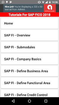 Tutorials For SAP FICO 2018 for PC screenshot 1