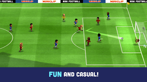 Mini Football - Mobile Soccer for PC screenshot 1
