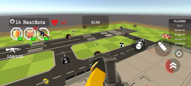 Nextbots in Backrooms Hunter for PC screenshot 2