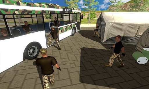 Indian Army Off-Road Bus Driver: Driving Simulator for PC screenshot 1