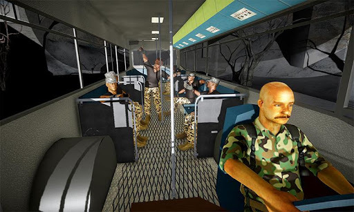 Indian Army Off-Road Bus Driver: Driving Simulator for PC screenshot 3