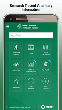 Merck Vet Manual for PC screenshot 1