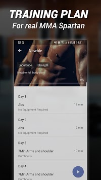 MMA Spartan System Gym Workouts & Exercises Free for PC screenshot 2