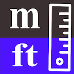 Meters to feet / m to ft converter APK