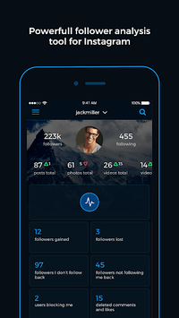 Reports+ Followers Analytics for Instagram for PC screenshot 1