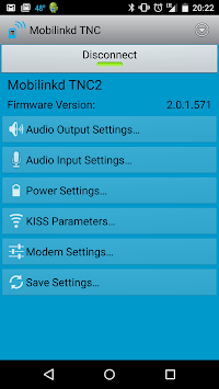 Mobilinkd TNC Config for PC screenshot 2