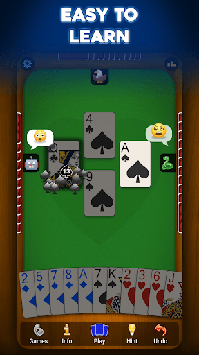 Hearts: Card Game for PC screenshot 1