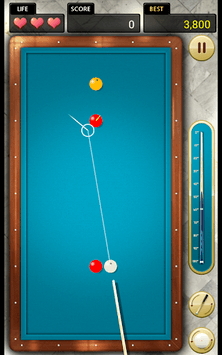 Billiards 3 ball 4 ball for PC screenshot 1