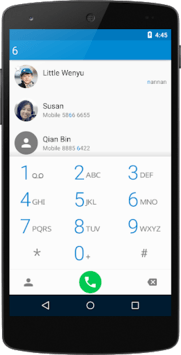 ExDialer - Dialer & Contacts for PC screenshot 1