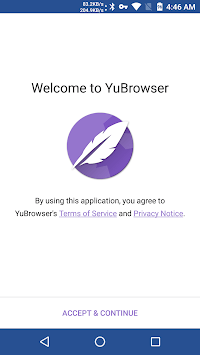 YuBrowser - Fast, Filters Ads for PC screenshot 1