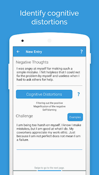 CBT Thought Record Diary for PC screenshot 3