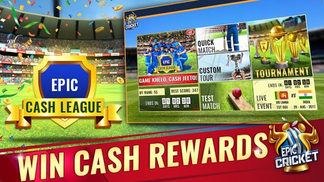 Epic Cricket - Best Cricket Simulator 3D Game for PC screenshot 1