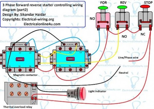Motor Control Circuit Diagram - Learning Wiring for PC screenshot 2