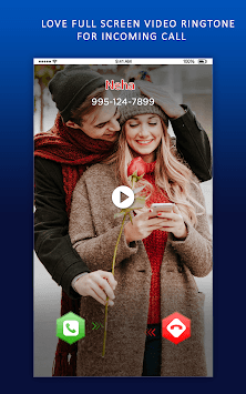Love Full Screen Video Ringtone For Incoming Call for PC screenshot 2