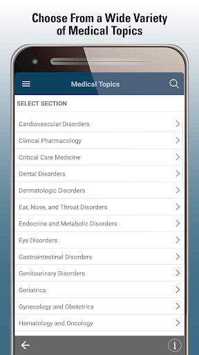 MSD Manual Professional for PC screenshot 2