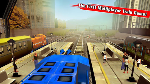 Train Racing Games 3D 2 Player for PC screenshot 1