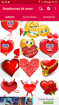 💕😍Love emoticons and stickers for whatsapp for PC screenshot 2