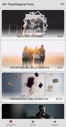 40+ Psychological Tests for PC screenshot 1