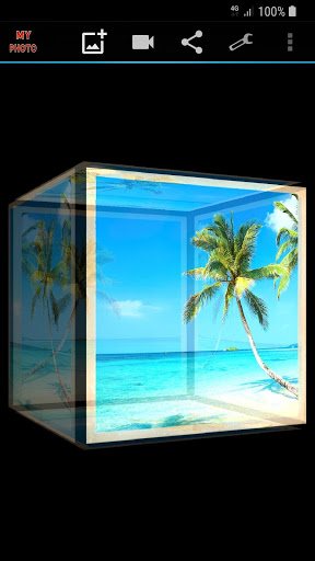 My Photo in 3D Live Wallpaper for PC screenshot 1