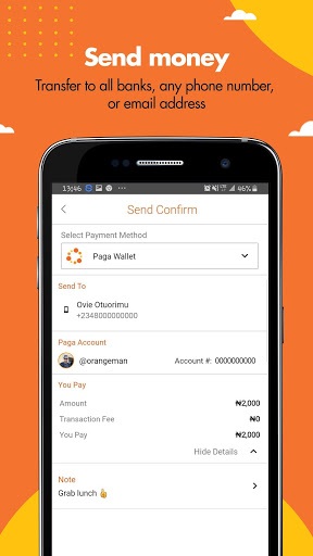 Paga - Money Transfer For Everyone for PC screenshot 2