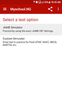 JAMB CBT Past Questions for PC screenshot 3