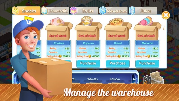 My Supermarket Story : Store tycoon Simulation for PC screenshot 2