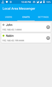 LAN Messenger - P2P Offline Chat and File Sharing for PC screenshot 3