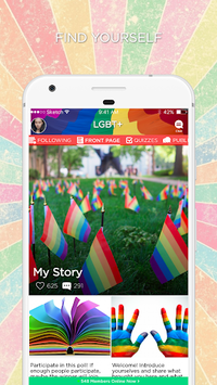 LGBT+ Amino Community and Chat for PC screenshot 1
