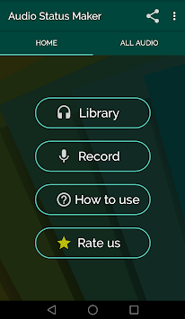 Audio Status Maker for PC screenshot 1