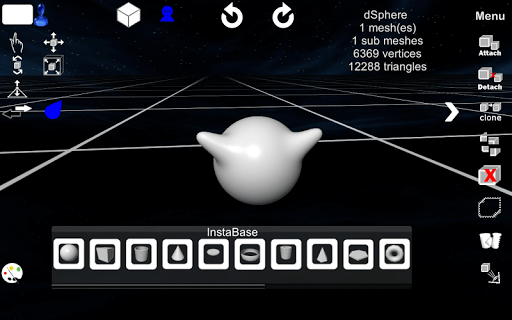 d3D Sculptor - 3D modeling for PC screenshot 1