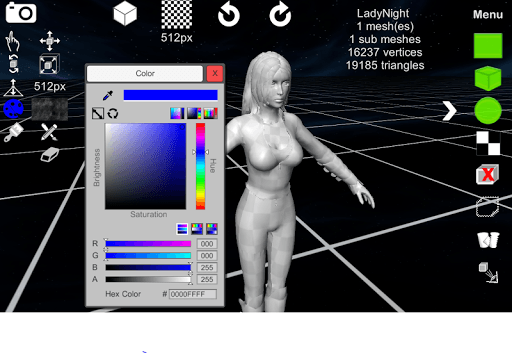 d3D Sculptor - 3D modeling for PC screenshot 2