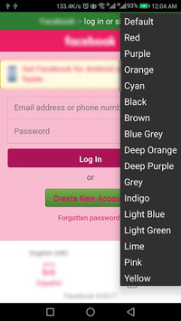 Pink Color for Facebook for PC screenshot 2