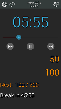Talking Poker Timer - Clock for PC screenshot 1