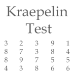 Kraepelin Test APK