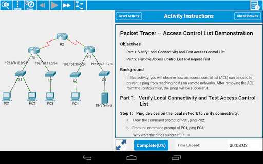 Cisco Packet Tracer Mobile for PC screenshot 1