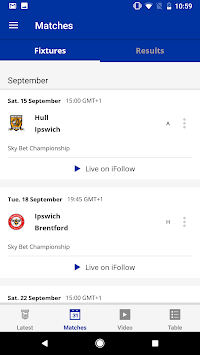 Ipswich Town Official App for PC screenshot 2