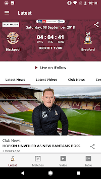 Bradford City Official App for PC screenshot 1