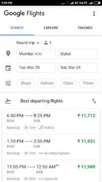 GoFlight -Google Flight for PC screenshot 3