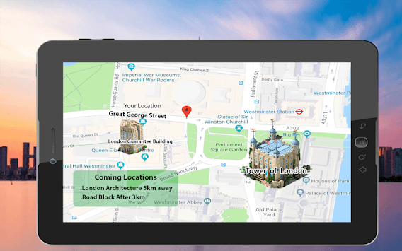 GPS Live Map Direction Navigation & Street View 3D for PC screenshot 1