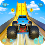 Monster Truck Mega Ramp Stunts Extreme Stunt Games APK