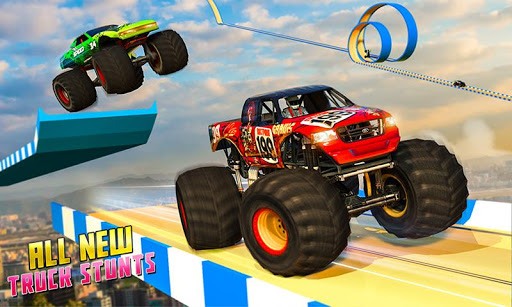Monster Truck Mega Ramp Stunts Extreme Stunt Games for PC screenshot 3