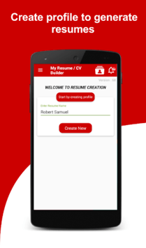 Resume Builder Free, 5 Minute CV Maker & Templates for PC screenshot 1