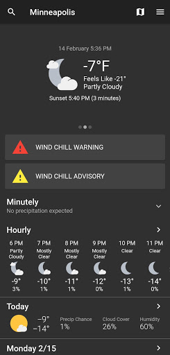 Shadow Weather: Hyperlocal forecast & radar for PC screenshot 1