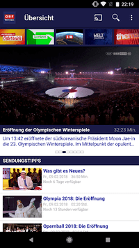 ORF TVthek: Video on demand for PC screenshot 1