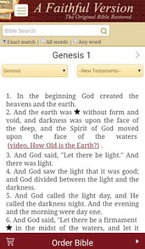 A Faithful Version Bible for PC screenshot 3